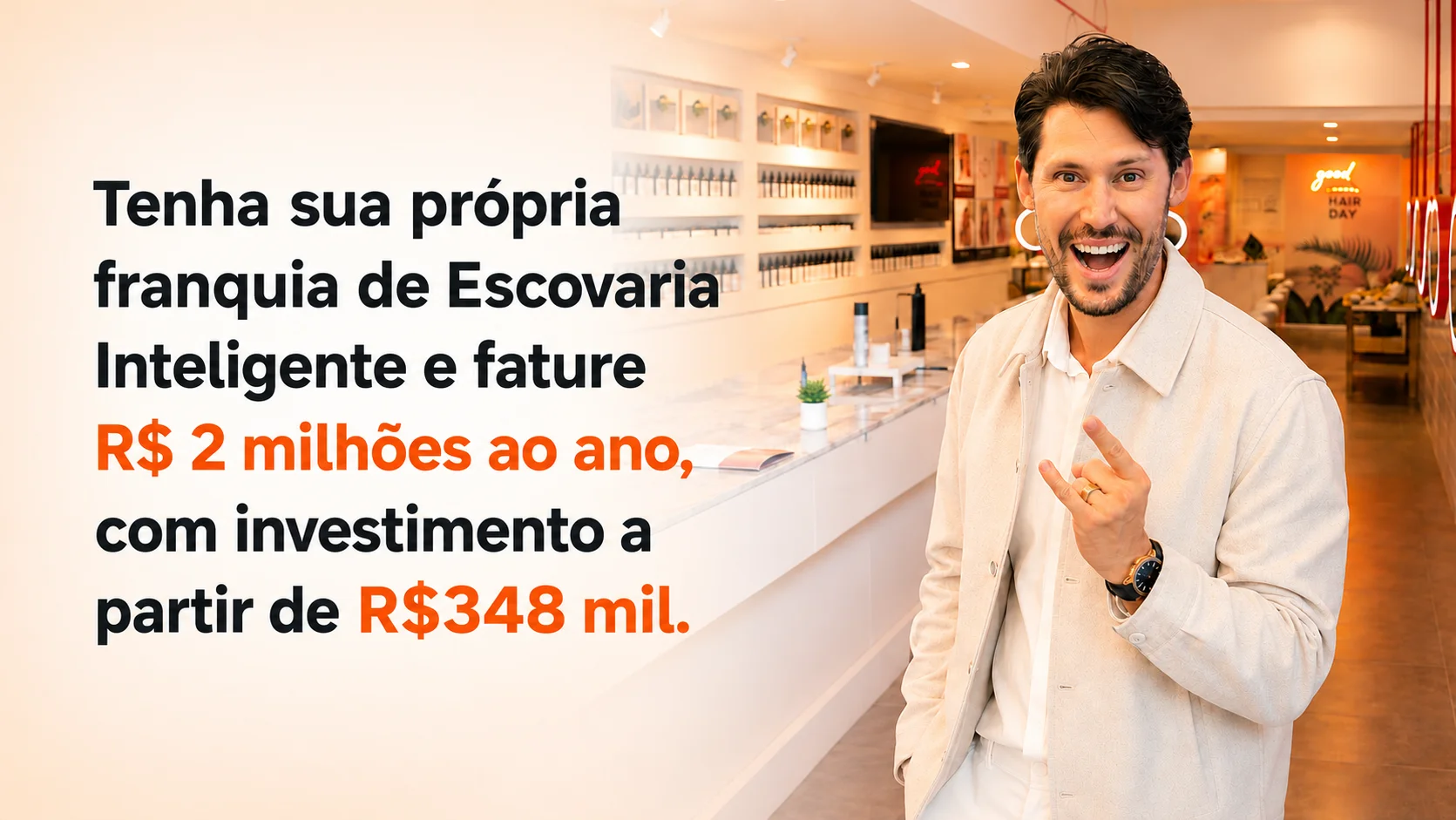 Tenha sua própria franquia de Escovaria Inteligente bLOw e fature R$ 2 milhões ao ano com investimento a partir de R$ 348 mil — Raphael Mattos
